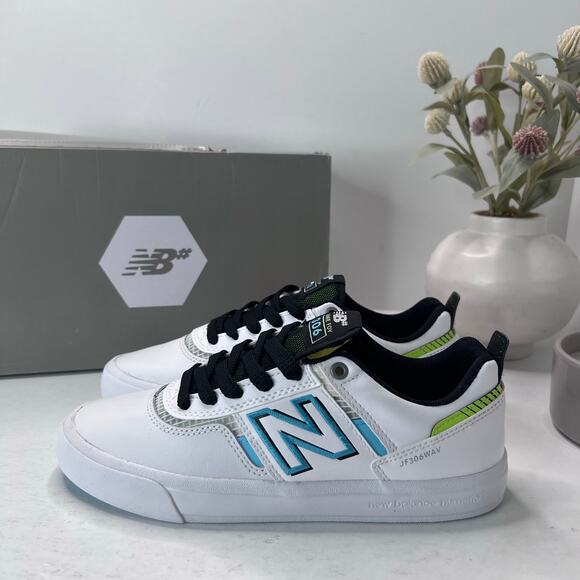 New Balance Numeric Jamie Foy 306 Sneakers White NM306WAV Men's 6/Women 7.5 NWB - Picture 3 of 10